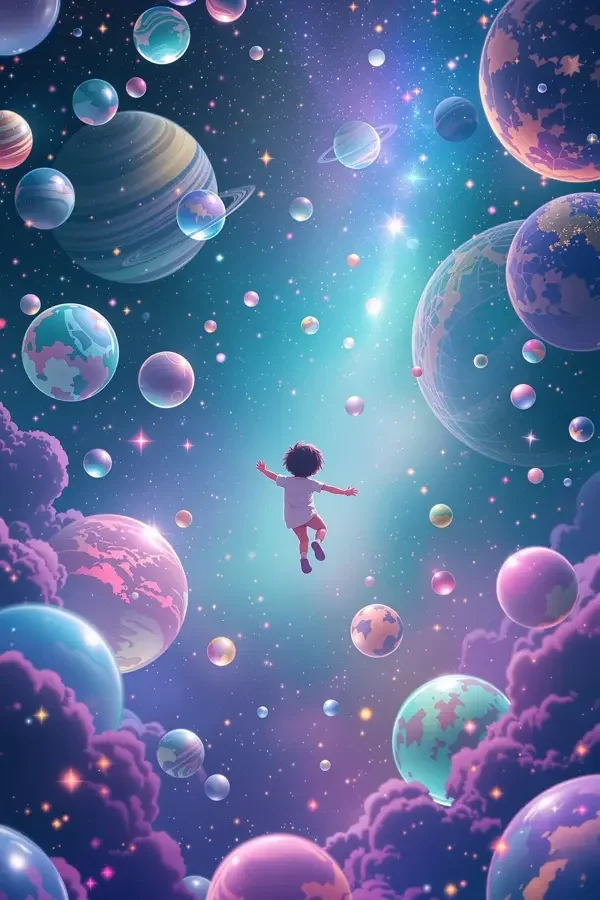 《星海旅人》琉璃光影流海报