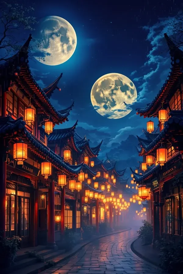 《雾隐长安》琉璃光影流海报